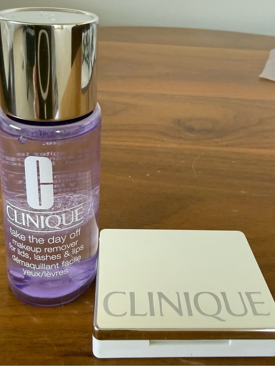 Clinique Other - Clinique Take The Day Off Makeup Remover and eyeshadow trio palette